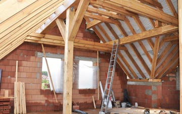 Washbrook Street attic trusses